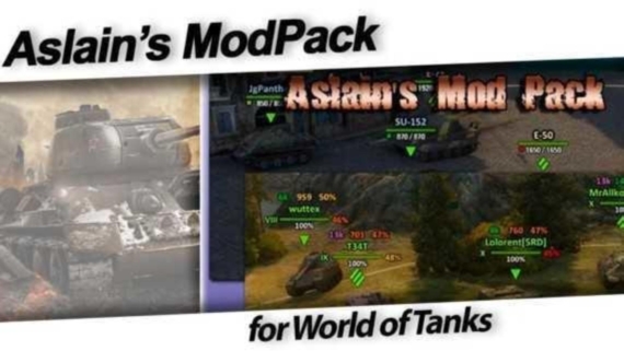 aslains modpack world of warships what included