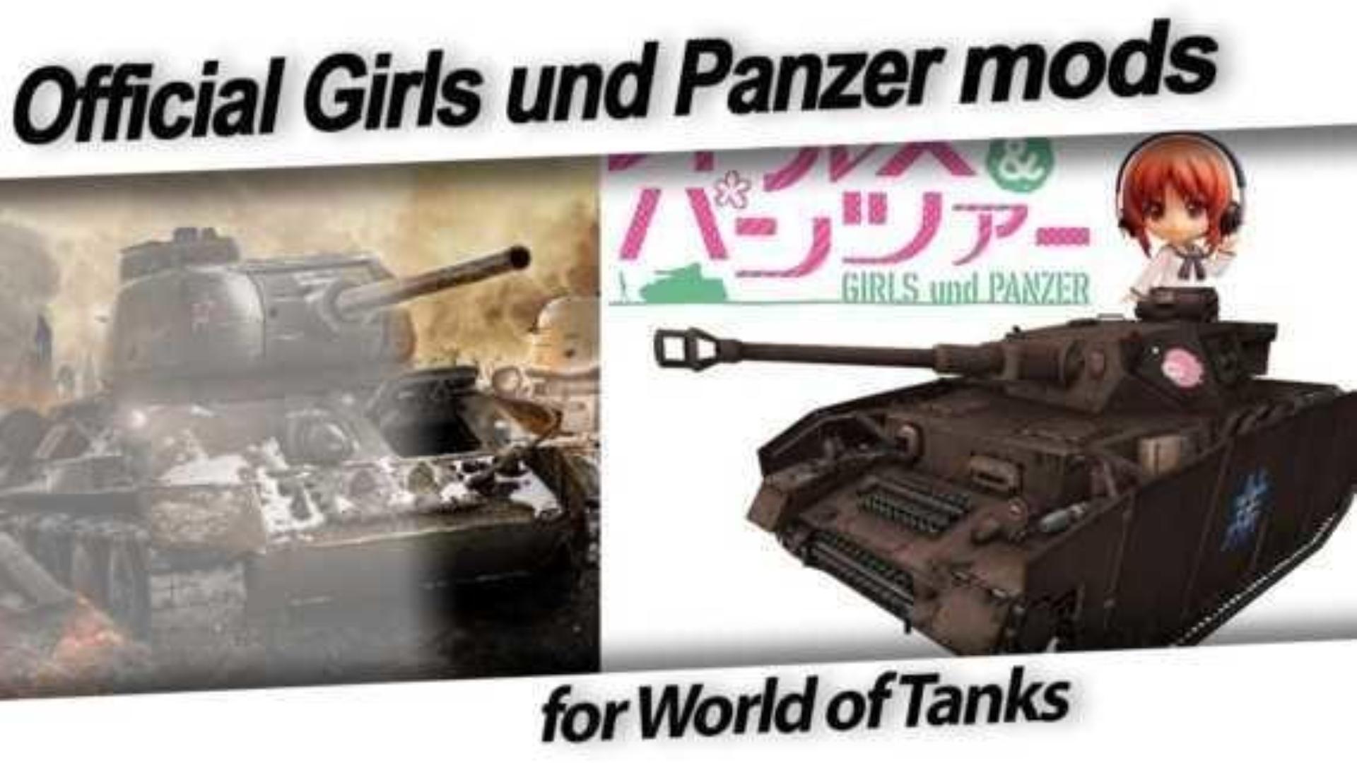 official girls und panzer mods