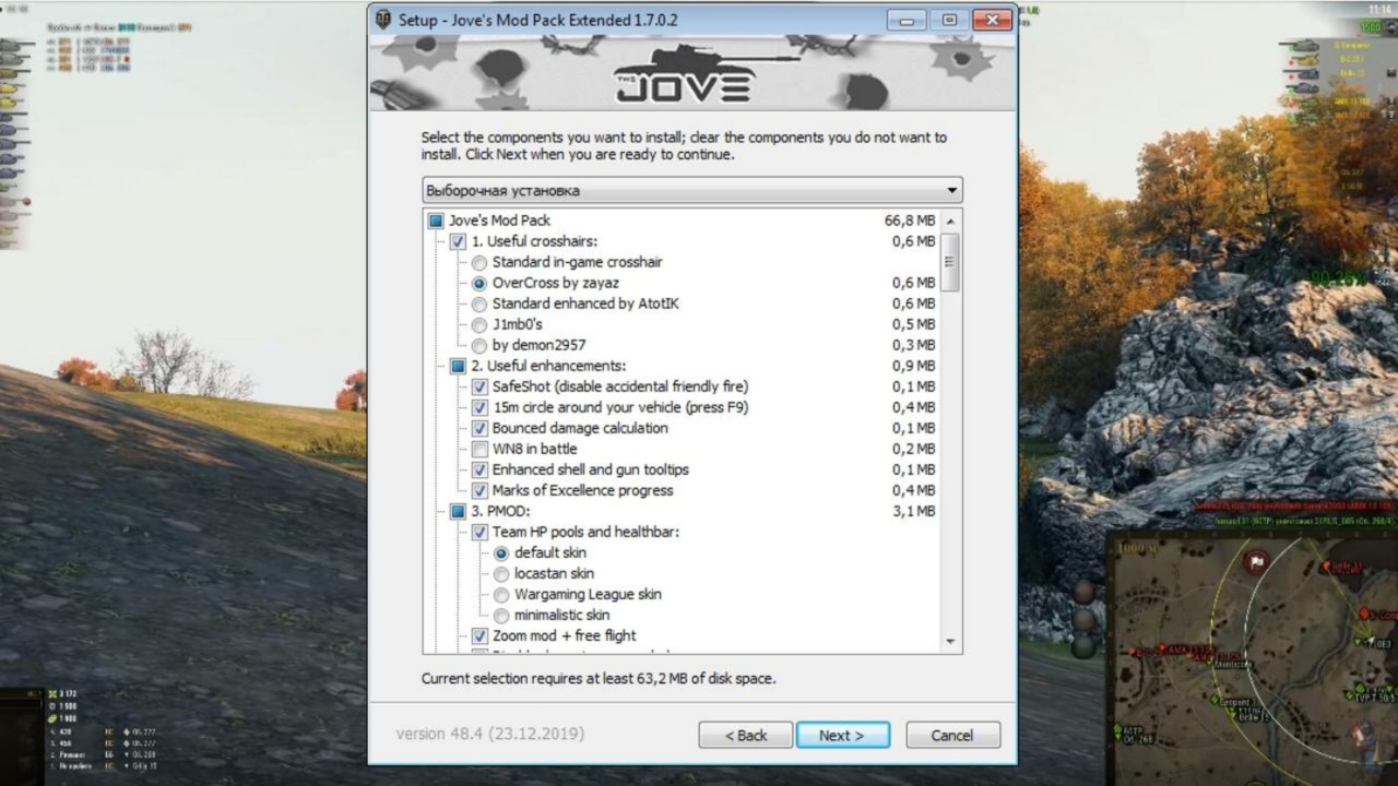 Download Jove`s Modpack for WoT 1.34.0.01.28.1.1 via the direct link