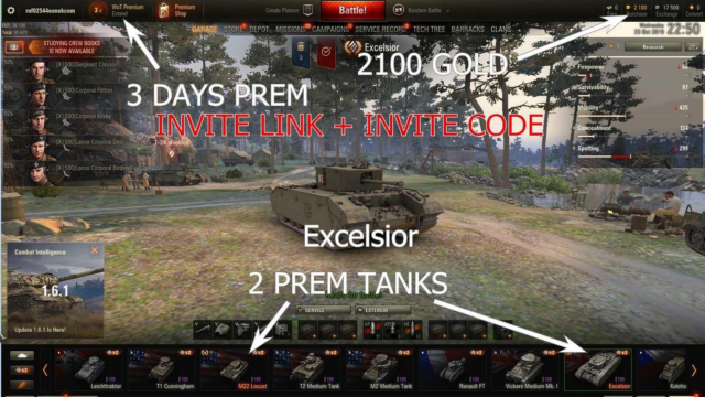 World Of Tanks Invite Code In February 21 Wargaming