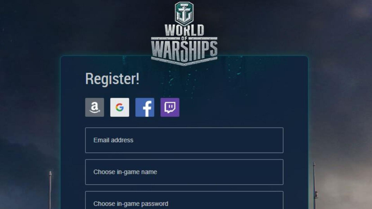 world of warships login