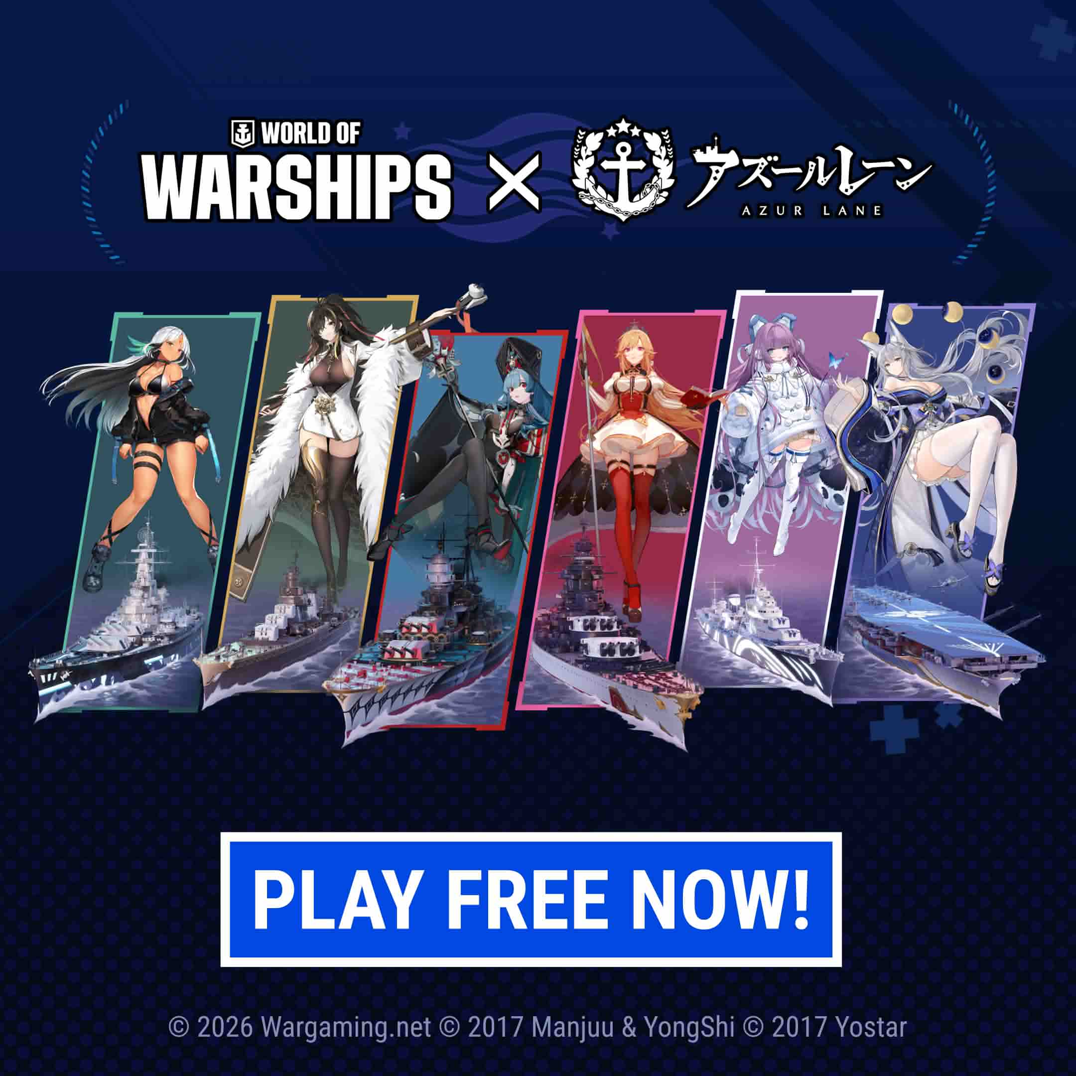 AzurLane W8 WoWS