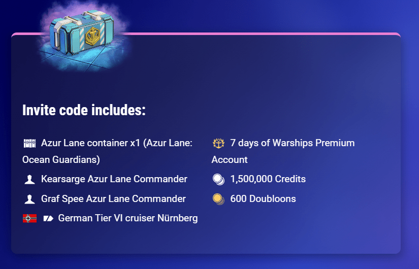 Bonus code for the new players AZURLANE777