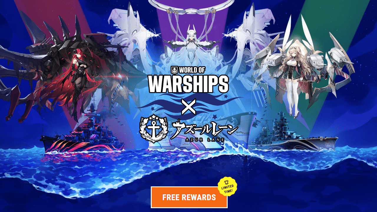 World of Warships and Azur Lane collaboration