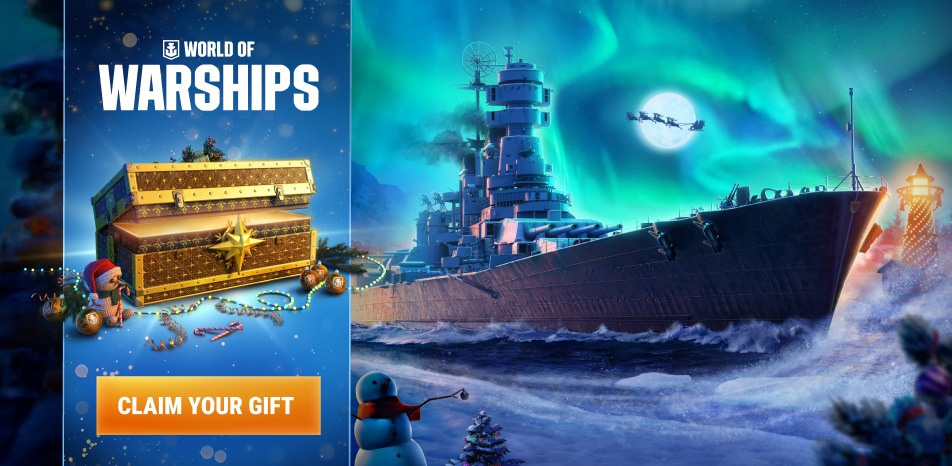 WoWs Xmas invite code 2024