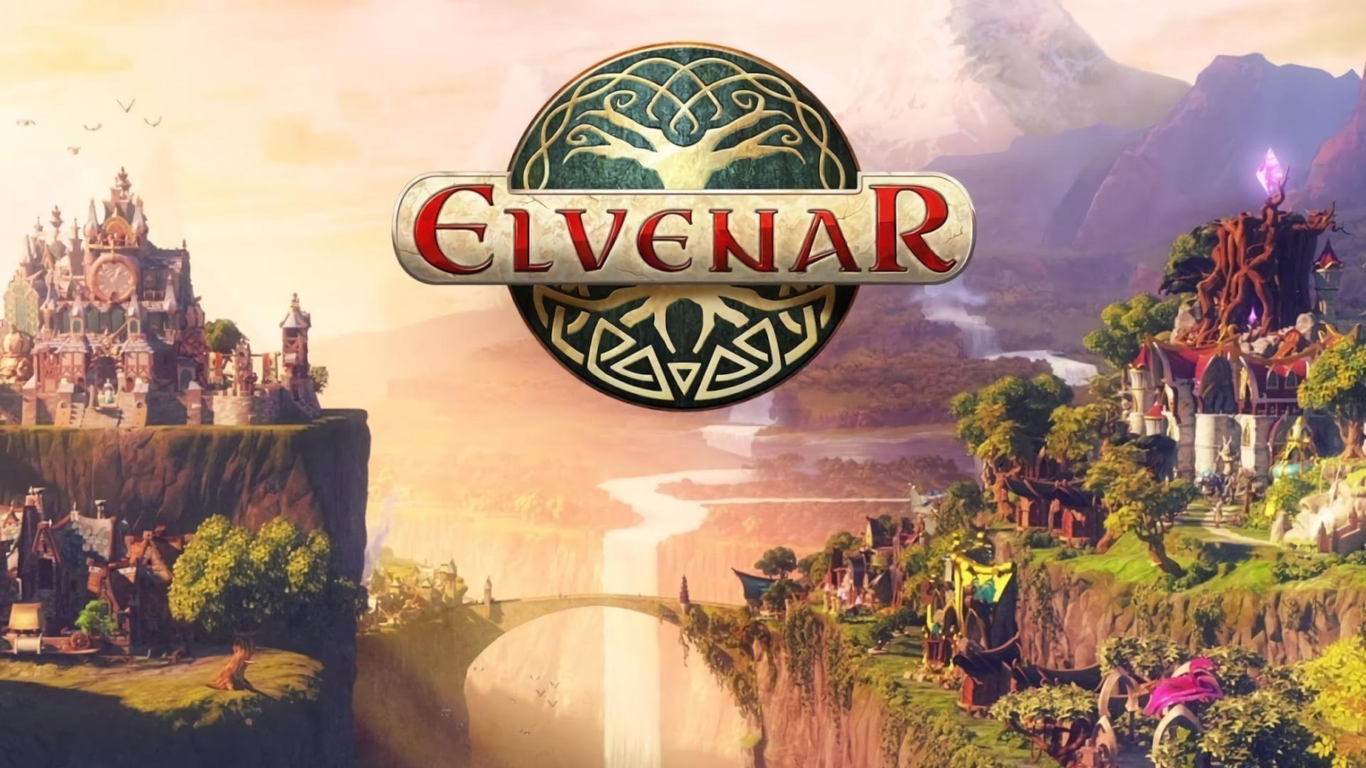 Elvenar градостроительная игра фэнтези. Елвенар. Игра ЭЛЬВЕНАР. Elvenar - Fantasy Kingdom. Elvenar логотип.