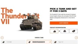 CHOOSE YOUR LEGENDARY TANK FOR 3 DAYS