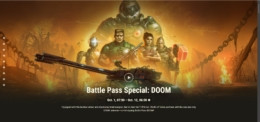 World of Tanks and DOOM collaboration Battle Pass
