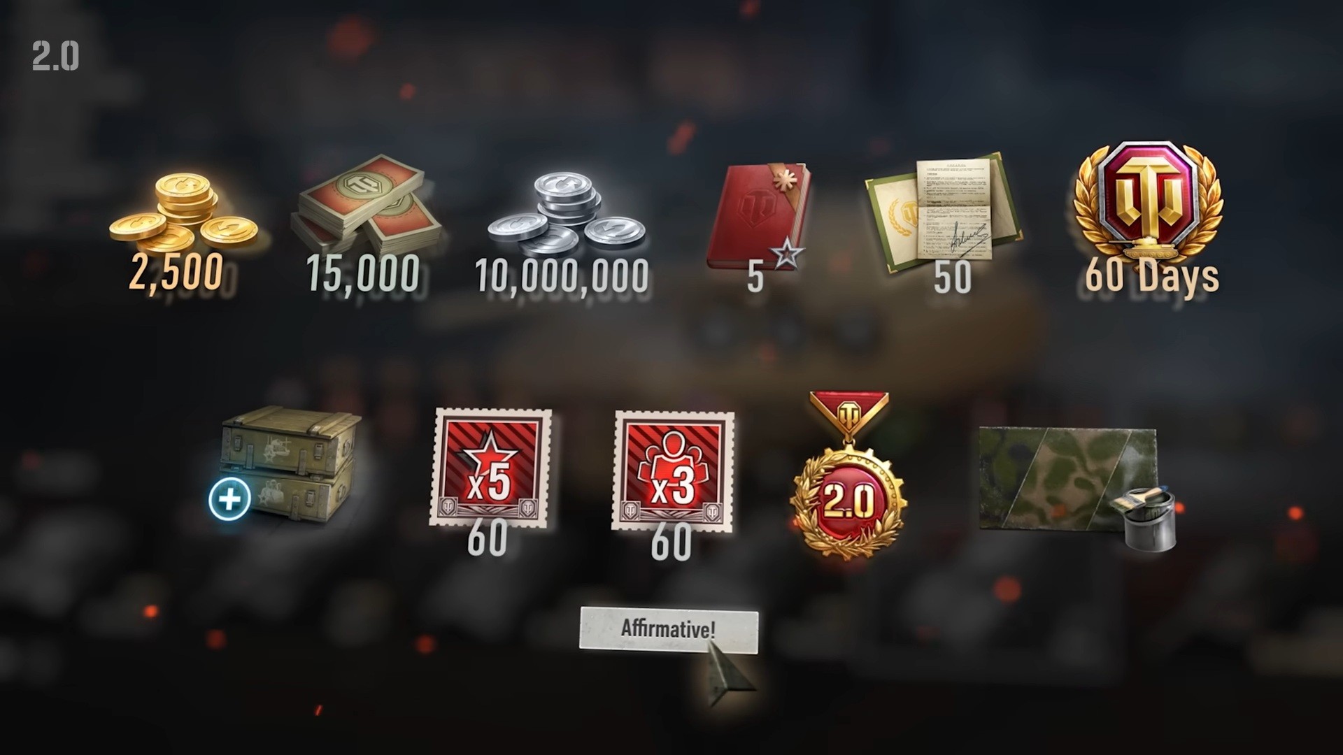Rewards for Veterans.